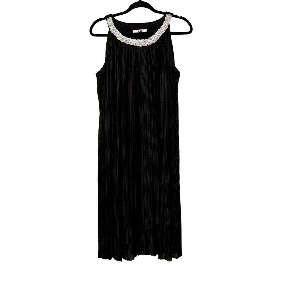 DR Collection Old Hollywood Luxe Party Dress Womens Size 16 Gatsby Art Deco Gala